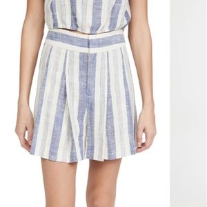 NWT alice + olivia
Scarlet Clean Waistband Flutter Short: